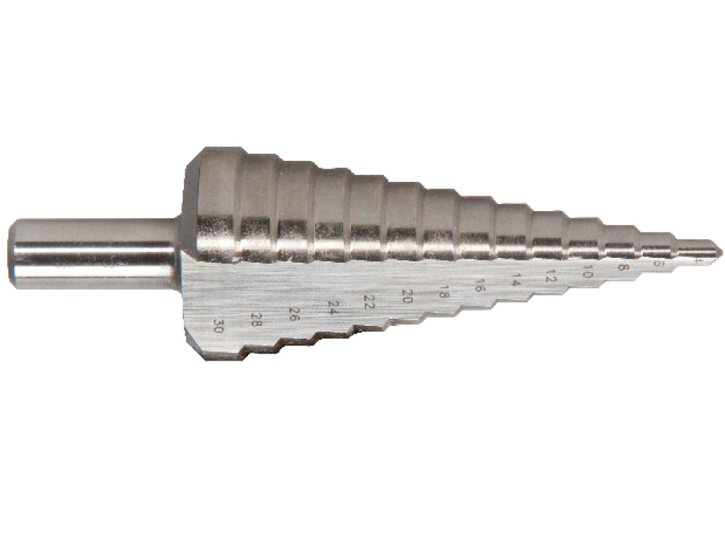 step drill bit uses