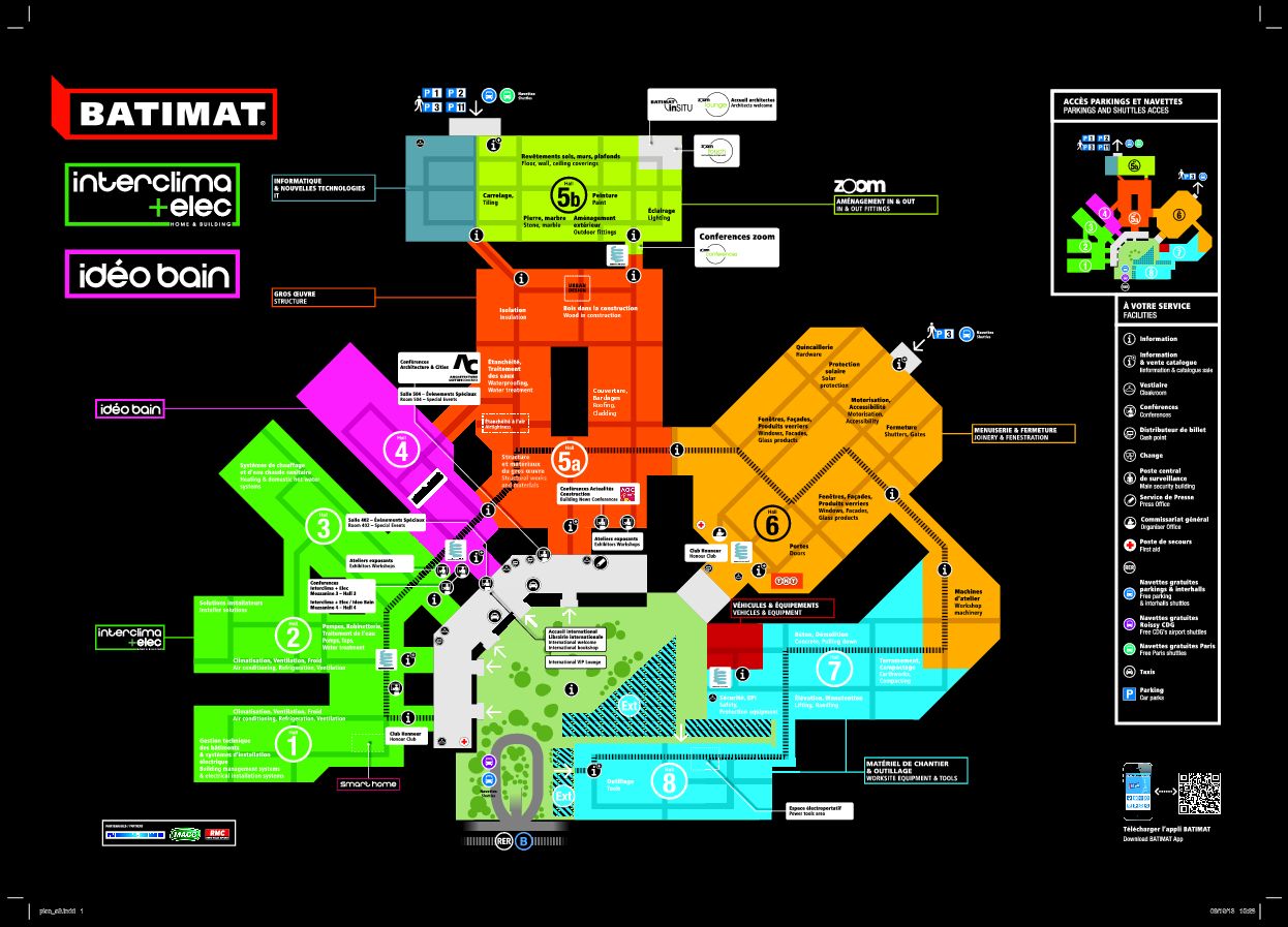 Batimat 2015 exibition plan
